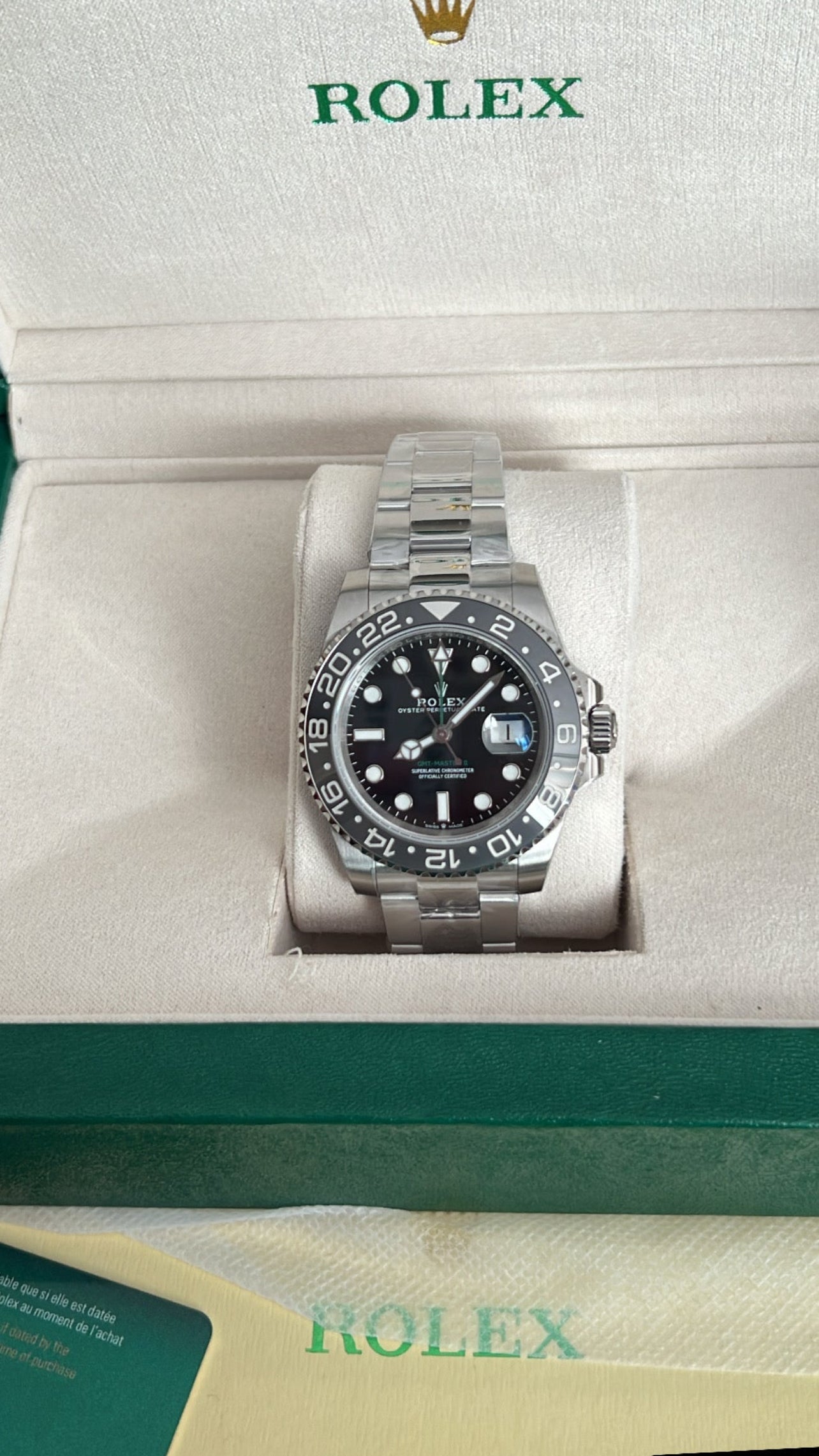 Rolex GMT Master II Bruce Wayne Oyster