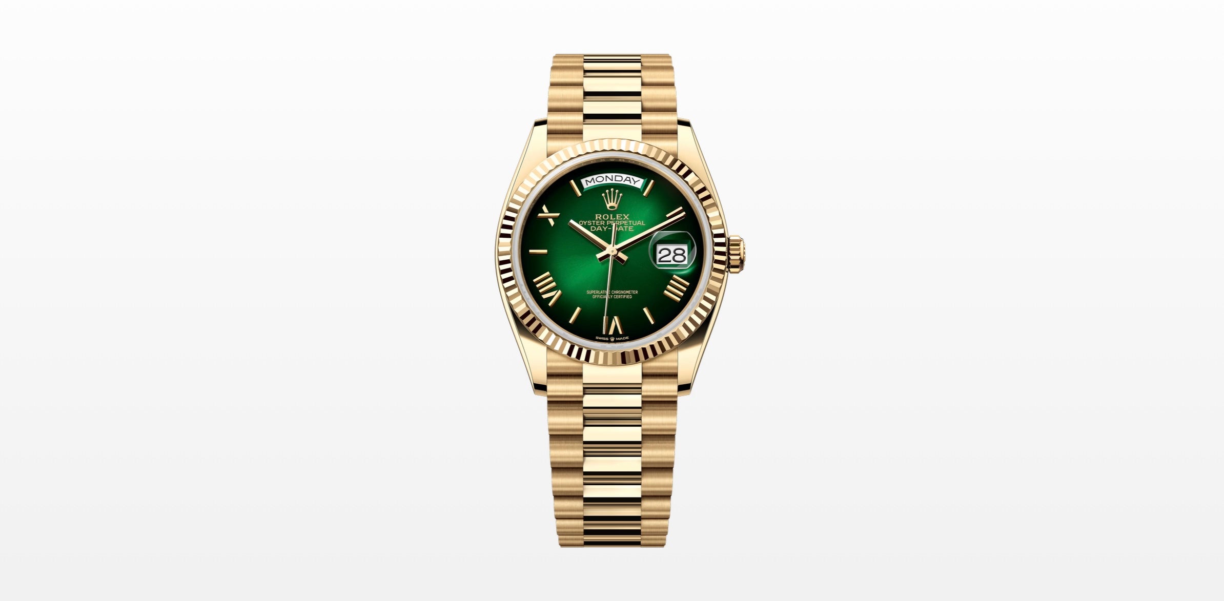 Rolex President Green