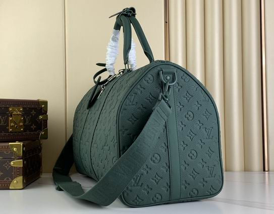 LV Green Big Keepall M24440
