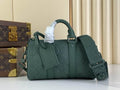 LV Green small Keepall M24432