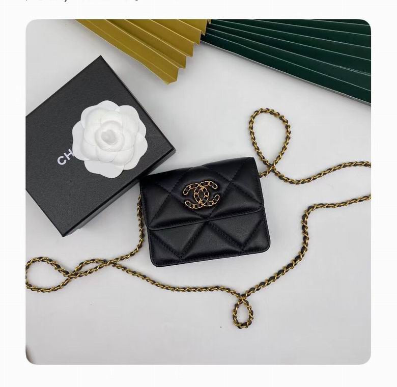 Chanel Wallet Black 6120