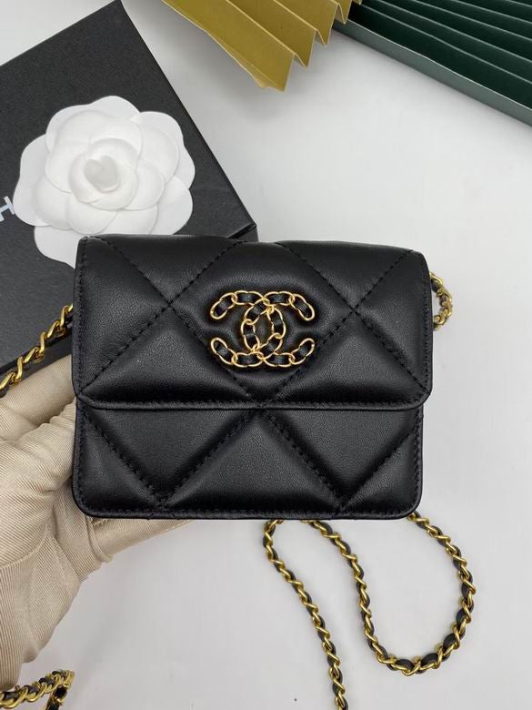 Chanel Wallet Black 6120
