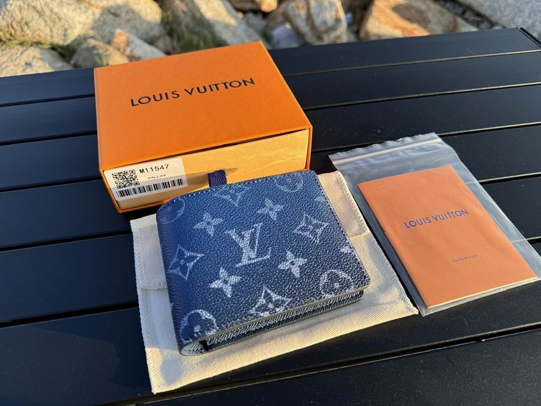 LV Wallet blue
