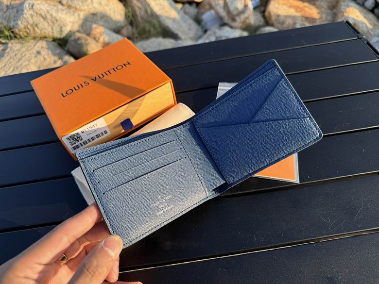 LV Wallet blue