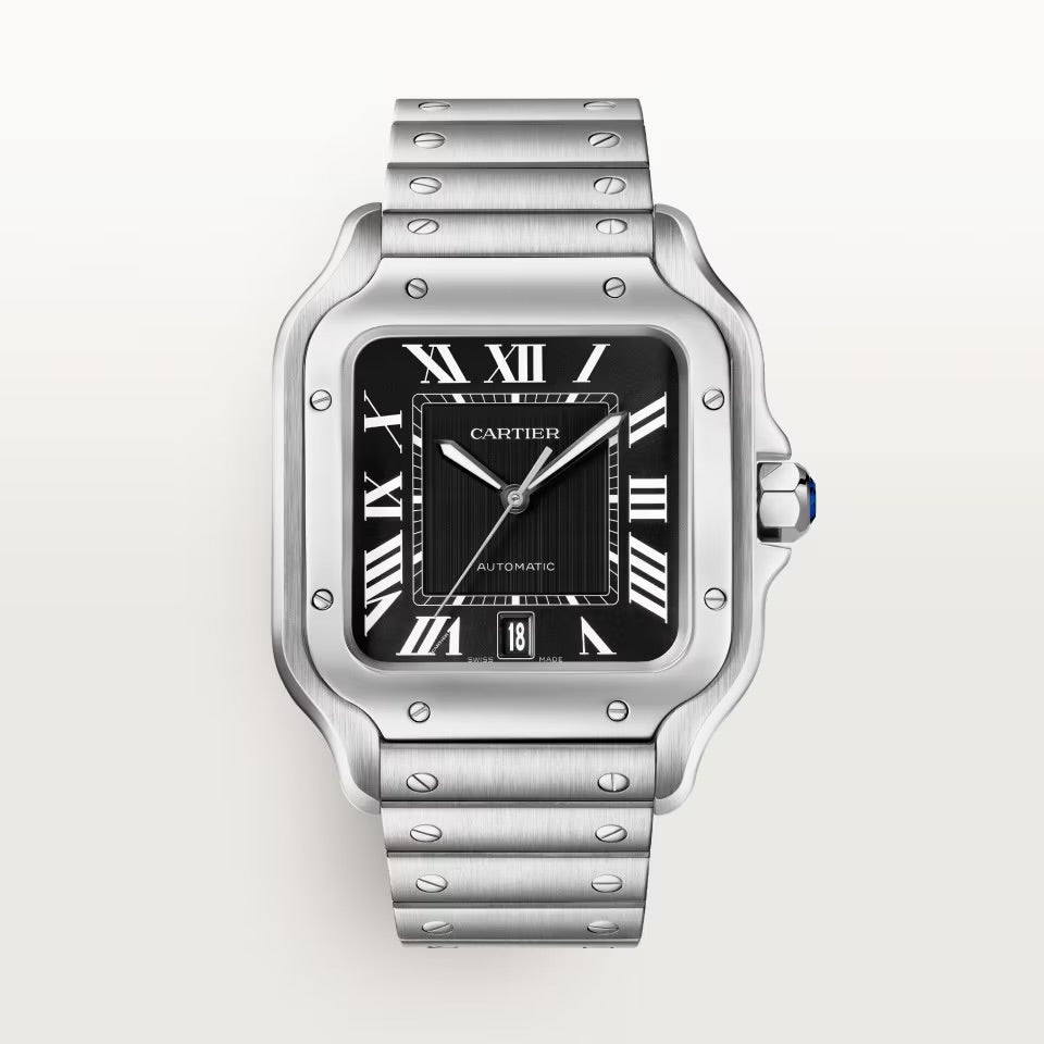 Cartier Santos Black