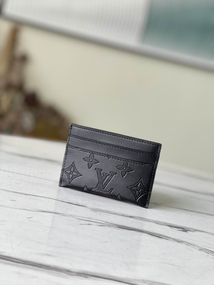 LV Card Holder Black