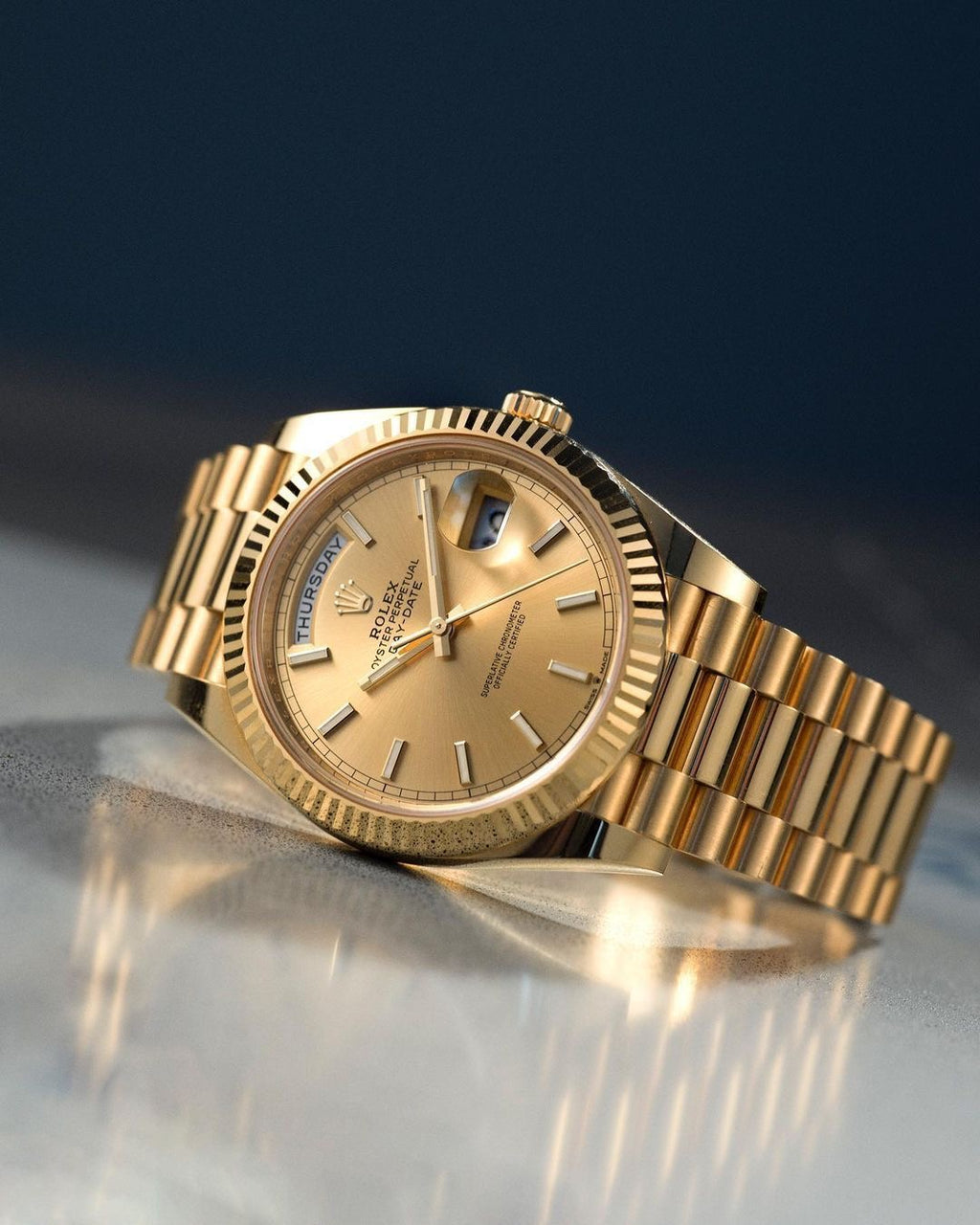 Rolex President Gold
