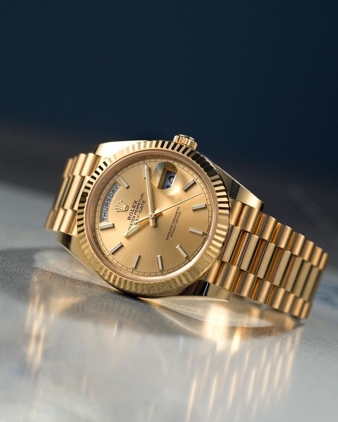 Rolex President Gold