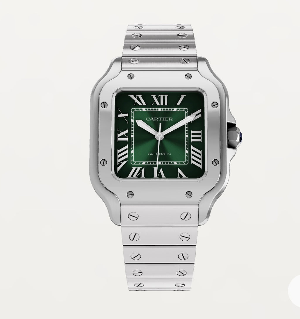 Cartier Santos Green